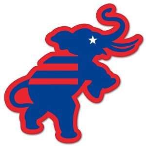  Republican Party ELEPHANT bumper sticker decal 4 x 4 