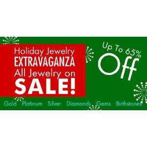    3x6 Vinyl Banner   Holiday Jewelry Extravaganza: Everything Else