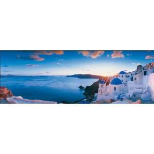    Santorini Panorama by George Meis Wall Mural: Home & Kitchen
