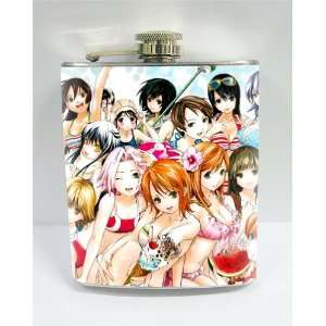  Sexy Japanese Girls Anime 7 oz Stainless Flask: Everything 