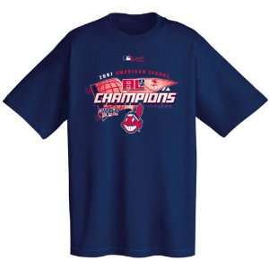  Cleveland Indians 2007 American League Champions Official 