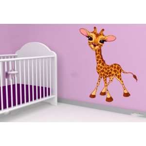    Giraffe Wall Decal Sticker Graphic By LKS Trading Post: Baby