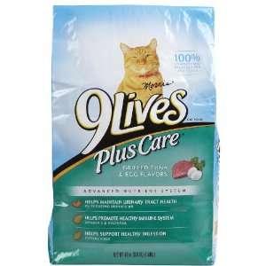  9Lives Plus Care   Tuna & Egg   3.5 lb: Pet Supplies