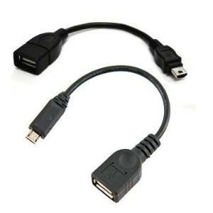  Zuweiyu(tm) Micro b USB Host OTG Cable and Mini USB Host 