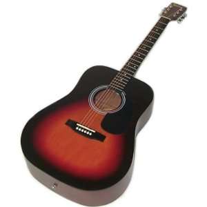    Lauren Full Size Dreadnought Acoustic Guitar: Musical Instruments