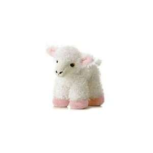  Lana The Plush Lamb 8 Inch Mini Flopsie By Aurora: Toys 