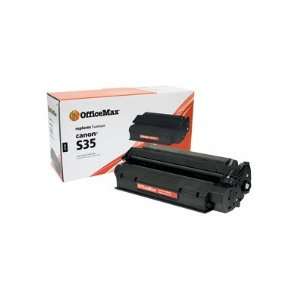  OfficeMax Black Toner Cartridge Compatible with Canon S35 