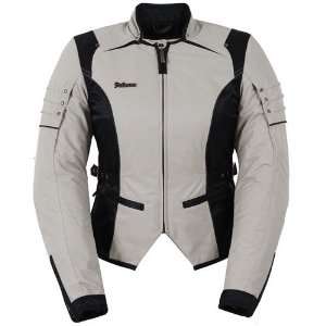   Womens Motorcycle Jacket Black/Cream Large L 6617 0219 76 (Closeout