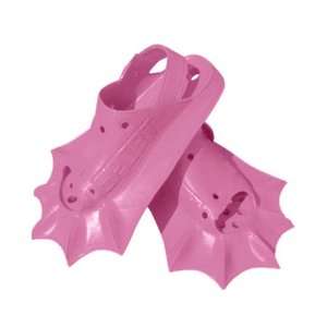  Amphins Webbed Swim Fins Size Medium  Pink: Toys & Games