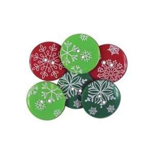  Blumenthal Favorite Findings Holiday Buttons winter Snow 