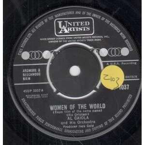   WORLD 7 INCH (7 VINYL 45) UK UNITED ARTISTS 1963 AL CAIOLA Music
