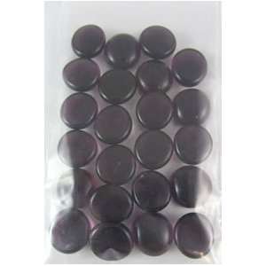  Deep Purple Glass Beads 22 ea Toys & Games