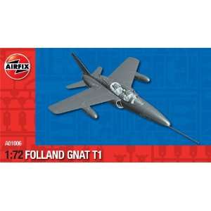  72 Scale Folland Gnat Military Aircraft Series 1 Model Kit: Toys