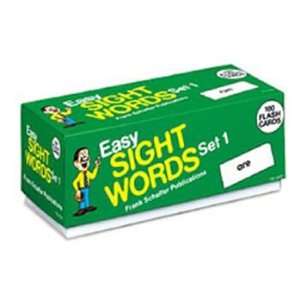   FLASH CARDS EASY SIGHT WORDS AGES 5 AND UP 6 X 2 1/2: Office Products