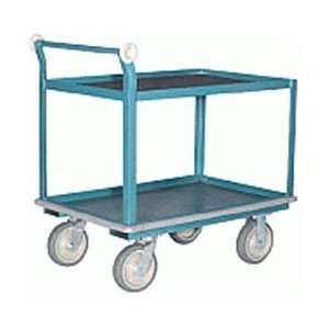   Shelf Truck With Mats 24x36 Pneumatic Wheels 1000 Lbs: Everything Else