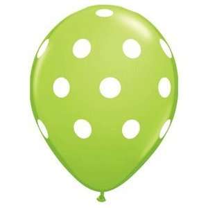  Lime green polka dot balloons: Kitchen & Dining