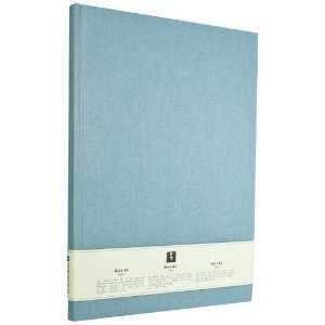   A4 Size Bound Linen Blank Book, Ceil Sky Blue (10209)
