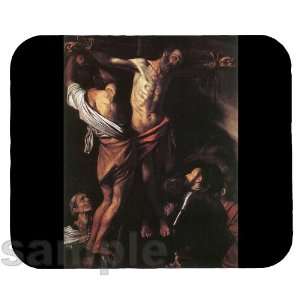  Crucifixion of Saint Andrew by Caravaggio Mouse Pad 