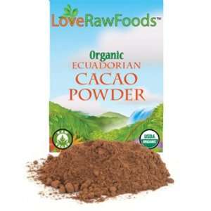 Love Raw Foods Organic Ecuadorian Cacao (12 oz):  Grocery 