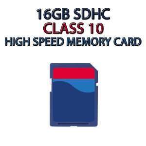  New 16GB SDHC SD Class 10 High Speed Memory Card: Camera 