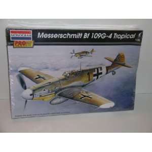 German WW II Messerschmitt Bf 109G Fighter Aircraft   Plastic Model 