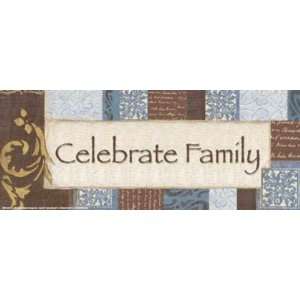   Wtlb BluebrownCelebrate Family by Smith Haynes 10x4: Kitchen & Dining