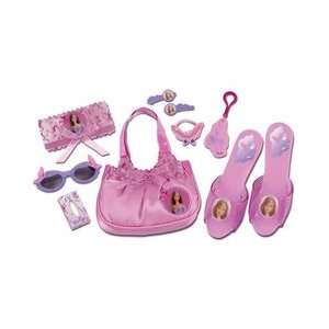  Barbie: Girls Satin Butterfly Purse, Shoes and Accesories 