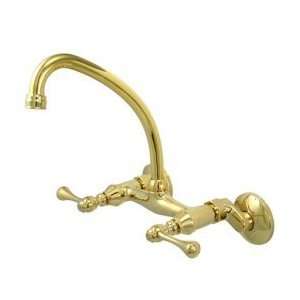  Elements of Design ES3142L Two Handle High Arc Spout Wall 