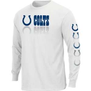 Indianapolis Colts Dual Threat Long Sleeve T Shirt Small:  
