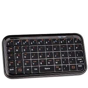  Compact Bluetooth V2.0 Mini Wireless Keyboard Black 49 Key 