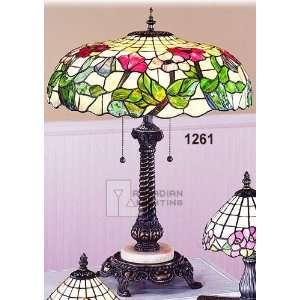  Tiffany Stained Glass Lamp #1261: Home Improvement