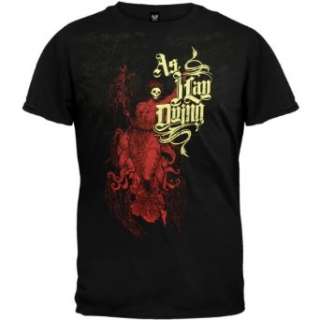  As I Lay Dying   Death Goddess T Shirt: Clothing