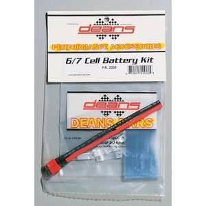  Deans   Battery Assembly Kit (R/C Cars): Toys & Games