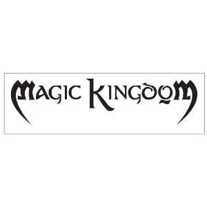  Magic Kingdom decal. Black: Everything Else