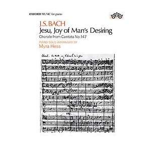  Jesu Joy Of Mans Desiring Piano Solo: Musical Instruments