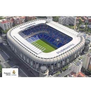  Real Madrid FC. Stadium Poster: Sports & Outdoors