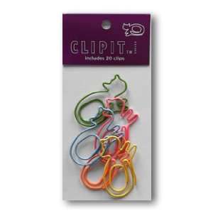  Cat Paper Clips   Double Pack of 40 