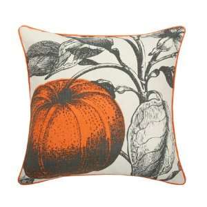  Thomaspaul   Botanical Orange 18 Pillow 