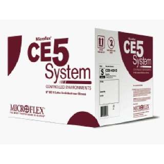 Microflex CE5 512 XL CE5 System Latex Chlorinated Gloves, XL [pack of 