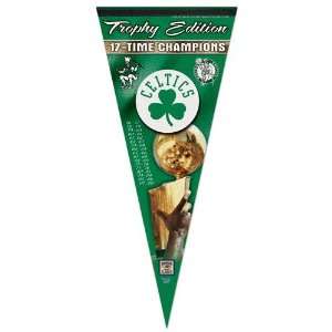  Boston Celtics 17X Champions 17 x 40 Vertical Premium 