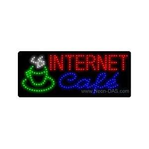 Internet Cafe Outdoor LED Sign 13 x 32: Home Improvement