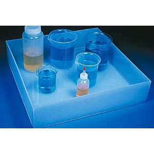 Fisherbrand Polymeric Trays, Polyethylene; 18L x 24W x 6 in.H (46 x 61 