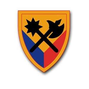  United States Army 194th Armor Brigade Patch Decal Sticker 