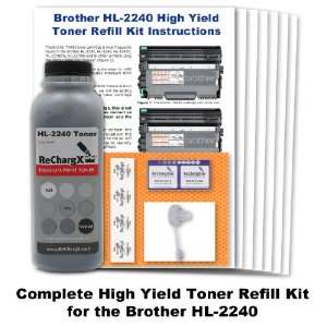  Brother HL 2240 High Yield Toner Refill Kit Office 