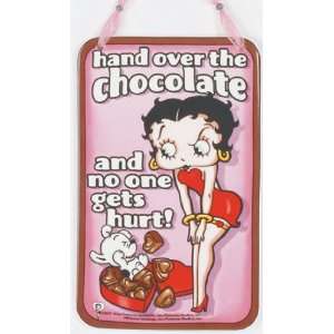  Betty Boop Chocolate Wall Plaque