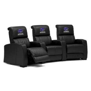  Kansas K State Wildcats Leather Theater Seating/Chair 4Pc 