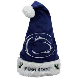   State Nittany Lions Navy Blue Team Logo Santa Hat: Sports & Outdoors