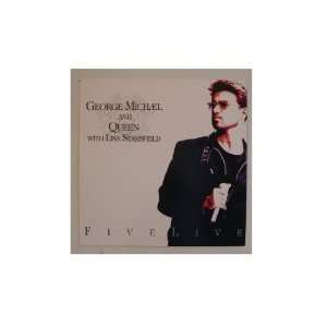  George Michael Flat Poster Double Sided Queen Everything 