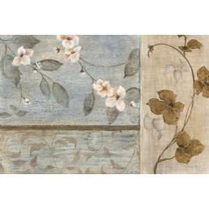 Tava Studios: 36W by 24H : Spring Cherry Blossoms II CANVAS Edge #5 