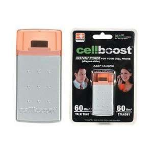    Cellboost Disposable Battery for Cellular Phones Electronics